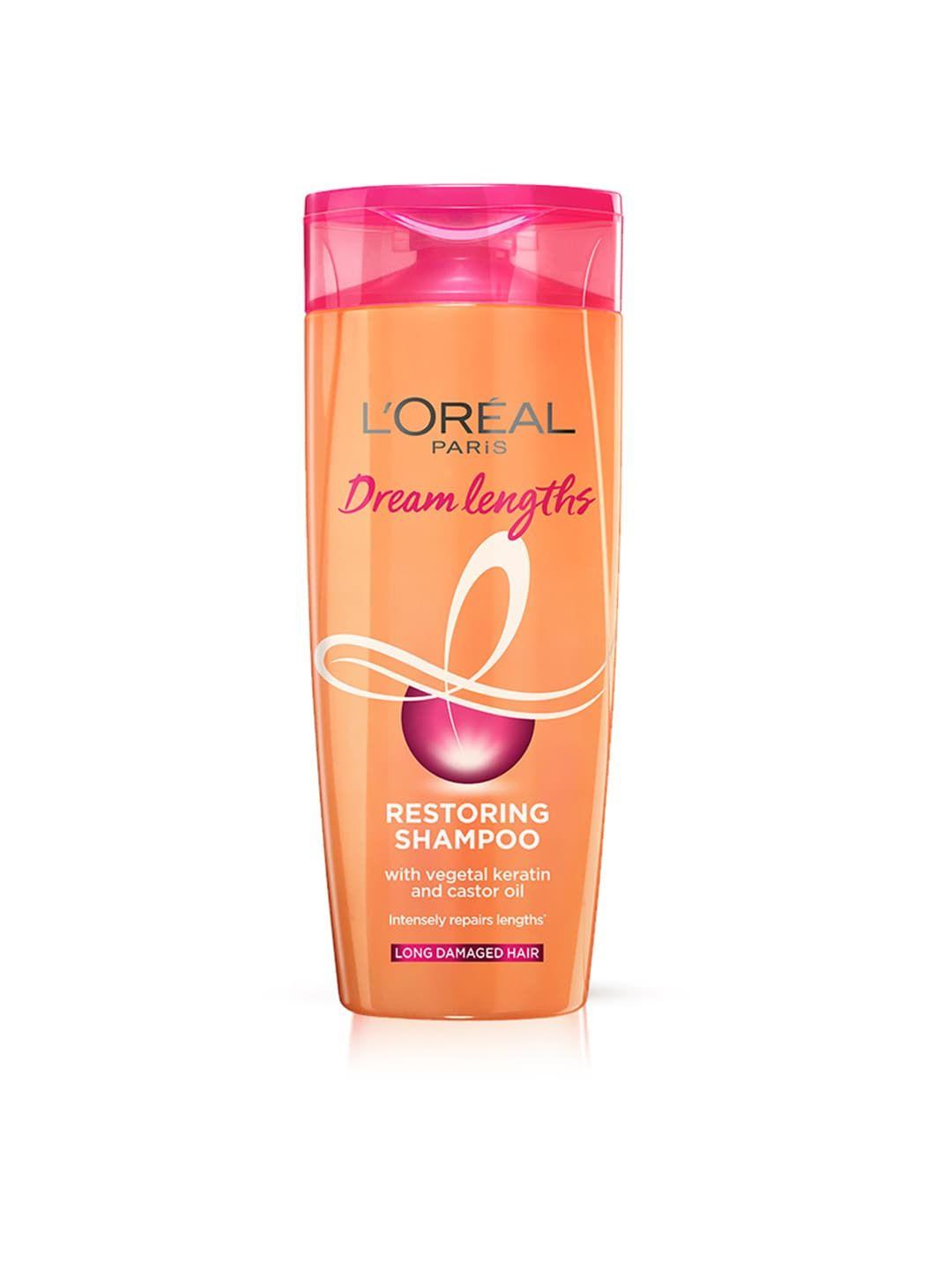 loreal paris women dream length restoring shampoo with vegetal keratin 192.5 ml
