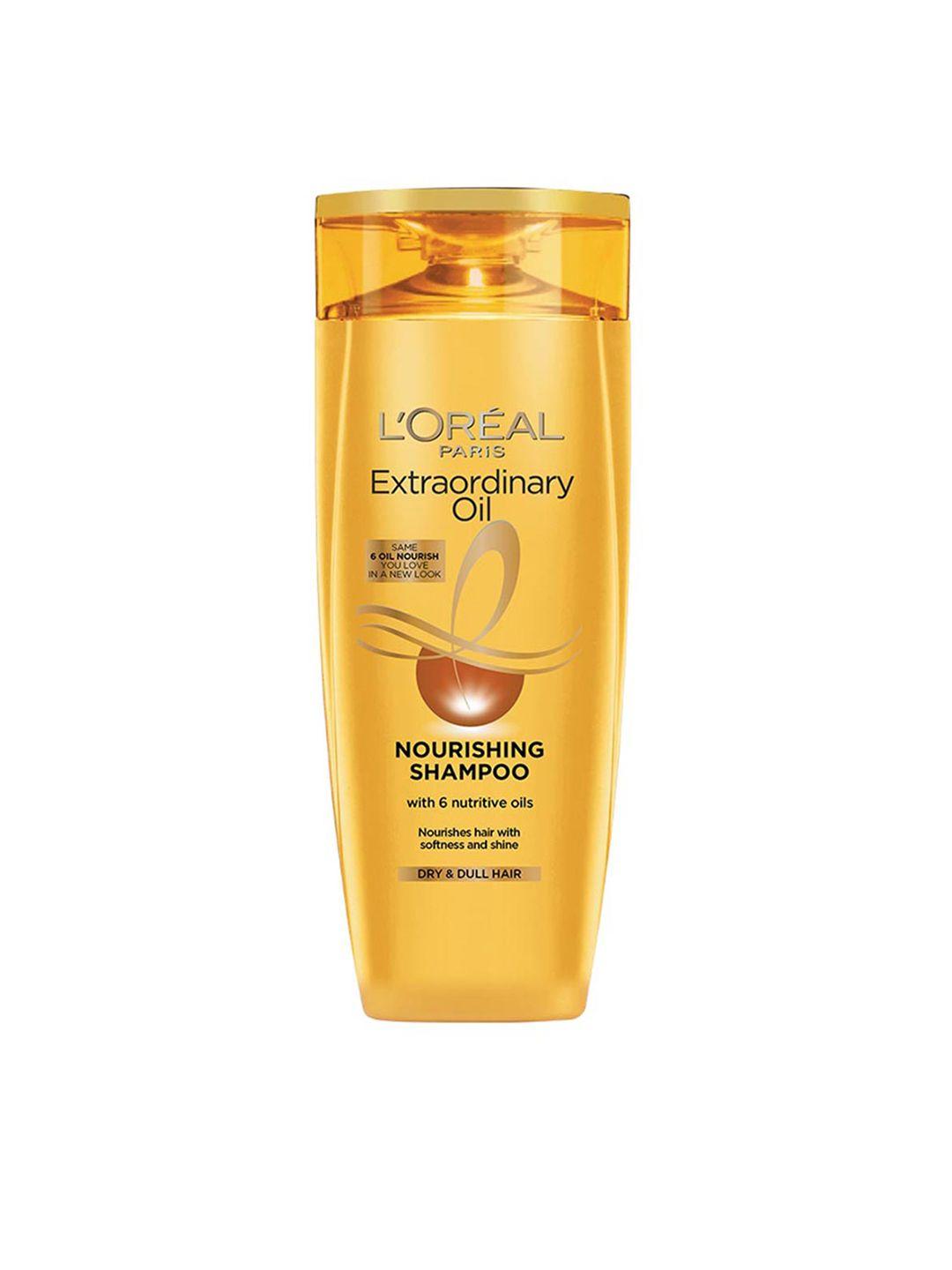 loreal paris extraordinary oil nourishing shampoo for dry & dull hair - 340 ml