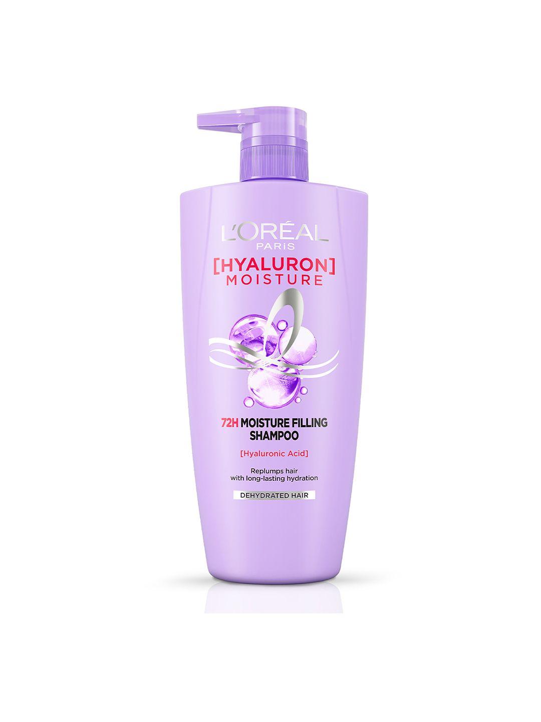 loreal paris hyaluron moisture 72h moisture filling shampoo for dehydrated hair - 1l