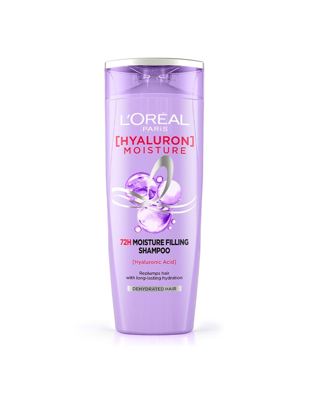 loreal paris hyaluron moisture 72h moisture filling shampoo with hyaluronic acid - 340 ml