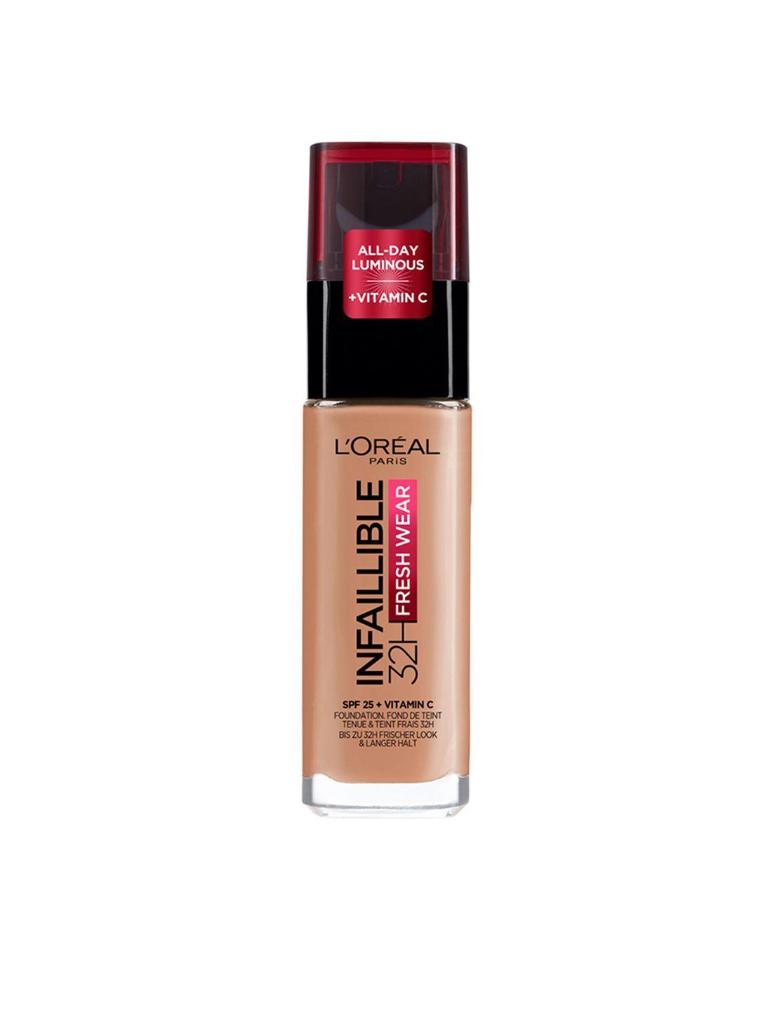 loreal paris infallible 32h fresh wear foundation 30 ml - amber 300