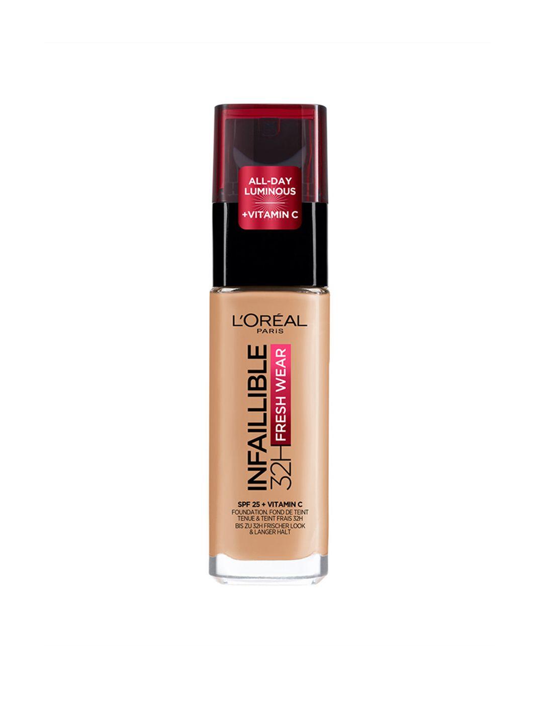 loreal paris infallible 32h fresh wear foundation 30 ml - radiant sand 250