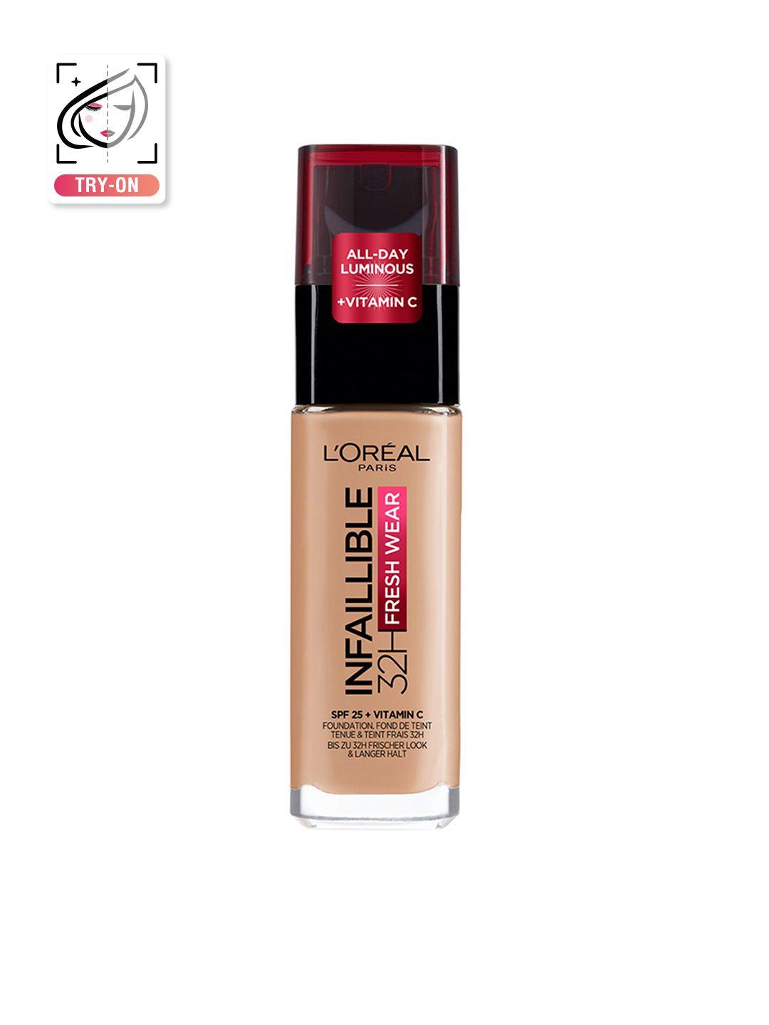 loreal paris infallible 32h fresh wear foundation 30 ml - sand 220