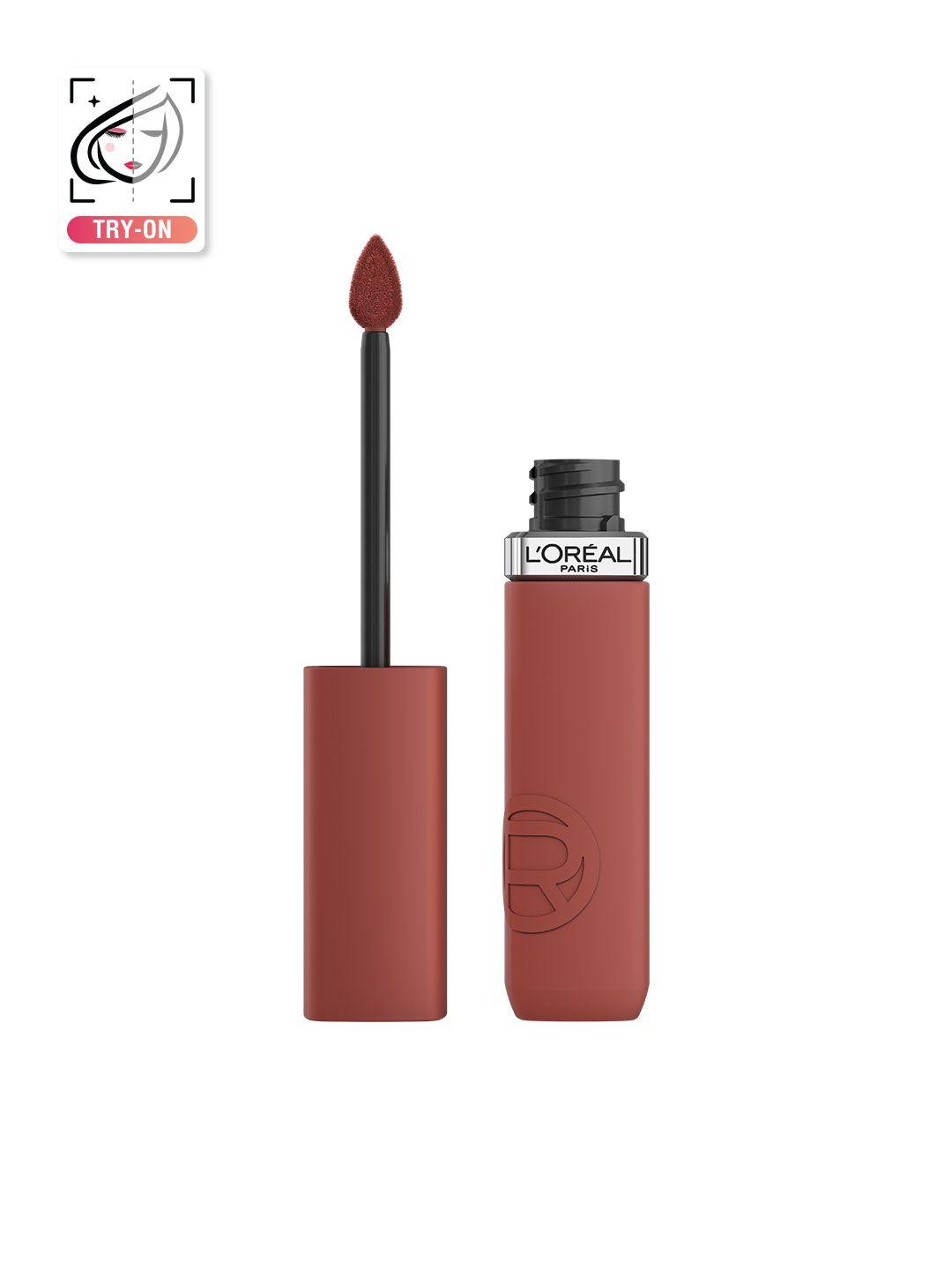 loreal paris infallible matte resistance liquid lipstick 5ml - lazy sunday 150