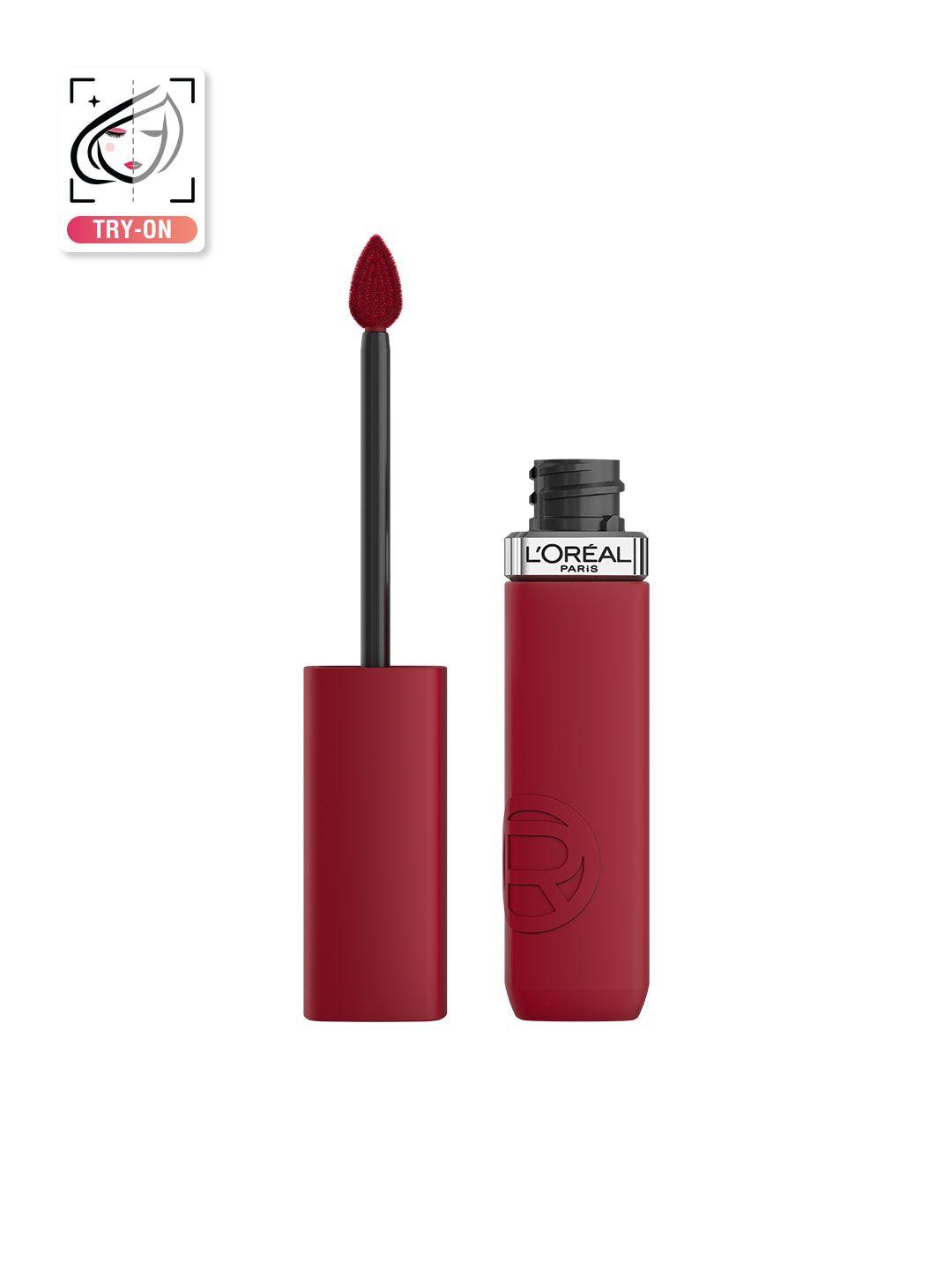 loreal paris infallible matte resistance liquid lipstick 5ml - le rouge paris 420