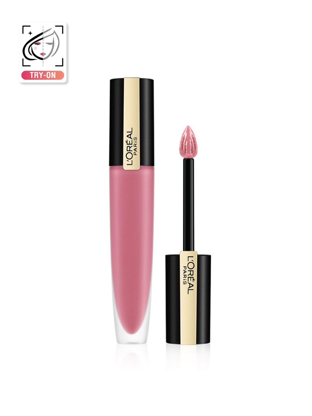 loreal paris rouge signature matte liquid lipstick - rule 105, 7ml