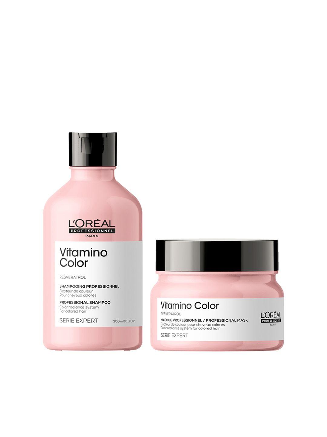 loreal professionnel serie expert vitamino color shampoo + mask with a-ox vitamino