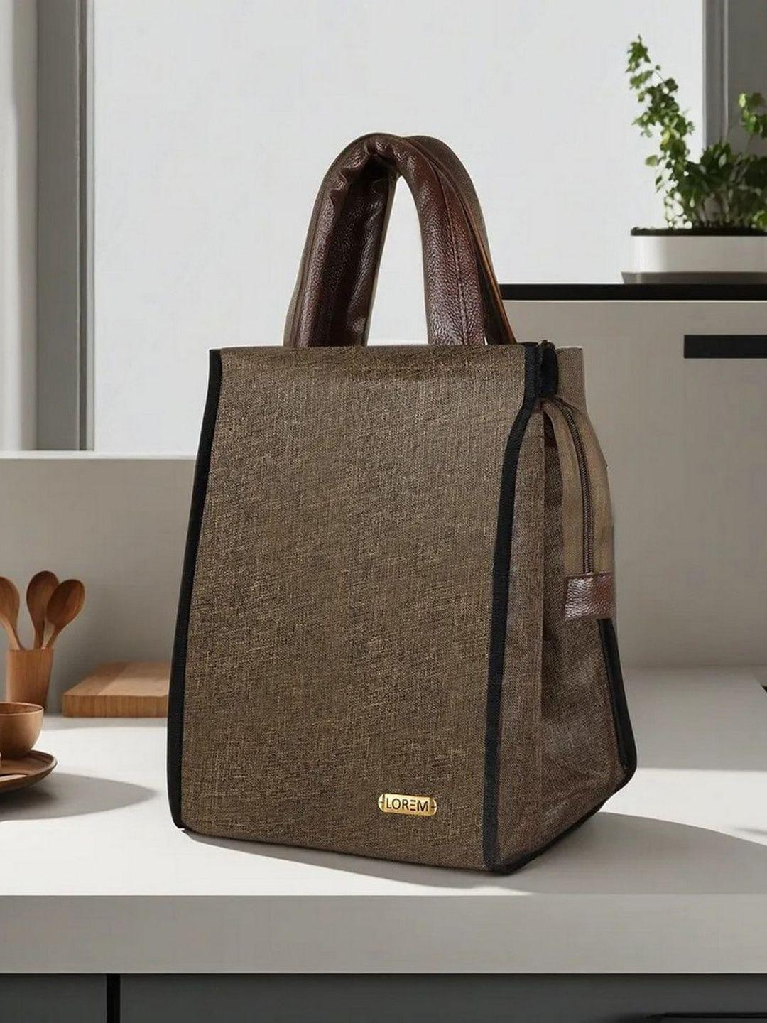 lorem textured waterproof lunch bag