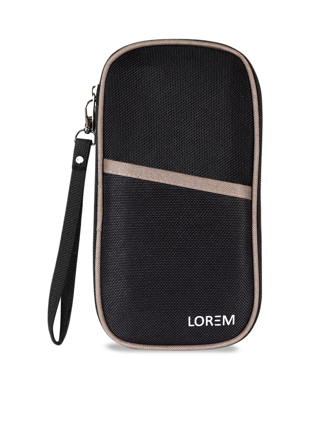 lorem water repellent travel document organiser