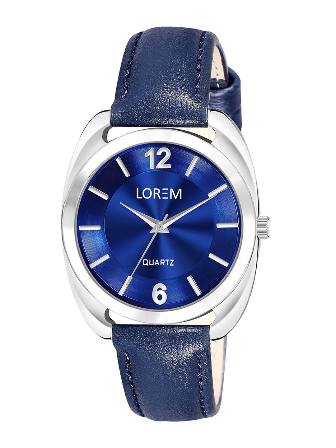 lorem women dial & straps analogue watch lr327-cm