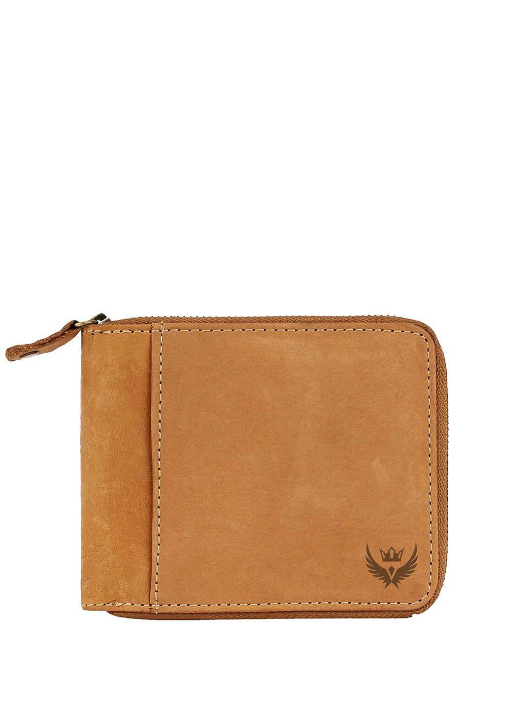 lorenz men leather rfid zip around wallet