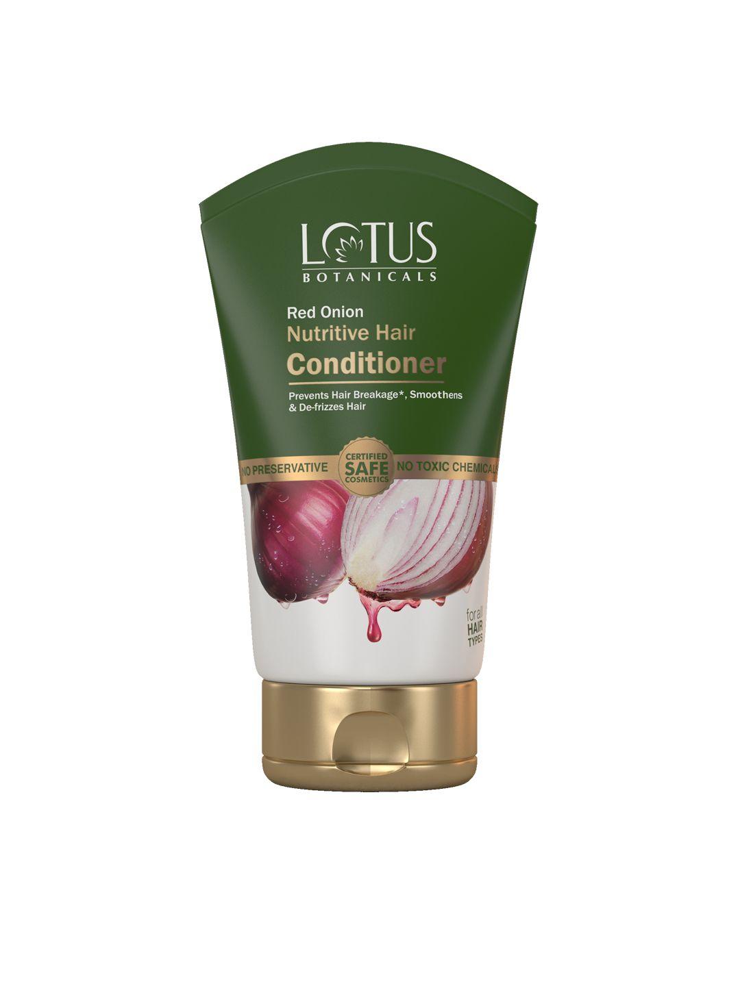 lotus herbals red onion nutritive hair conditioner to prevent hair loss - 150 g