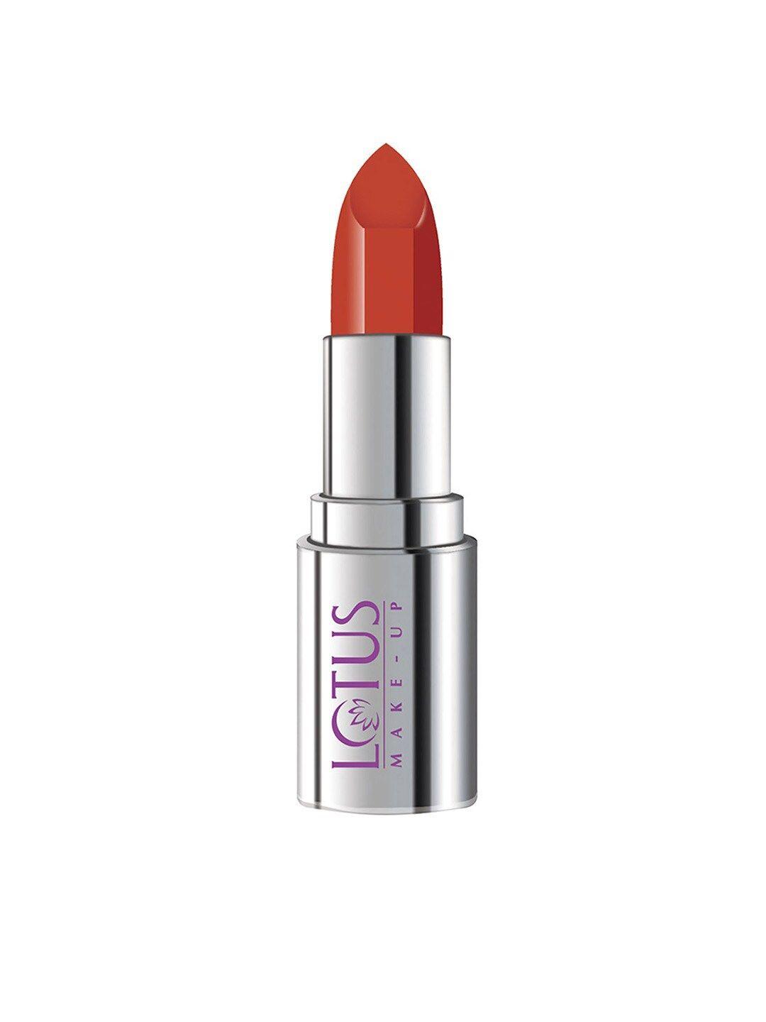 lotus herbals sustainable ecostay coral vogaye butter matte lipstick bm25