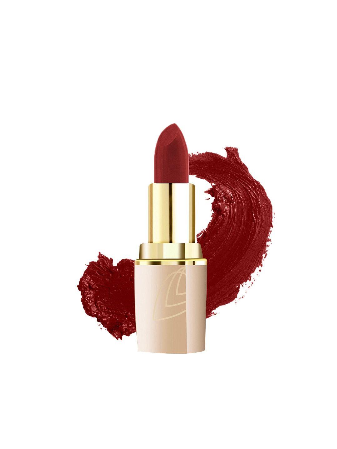 lotus herbals sustainable pure colors matte lipstick - crimson red 610