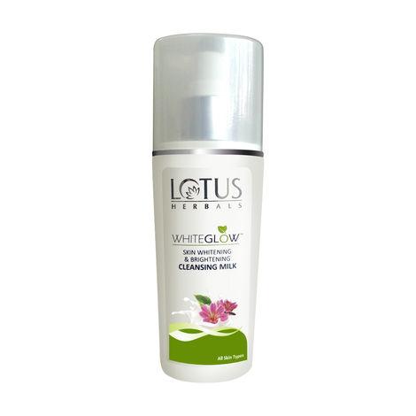 lotus herbals whiteglow skin whitening & brightening cleansing milk | 80ml