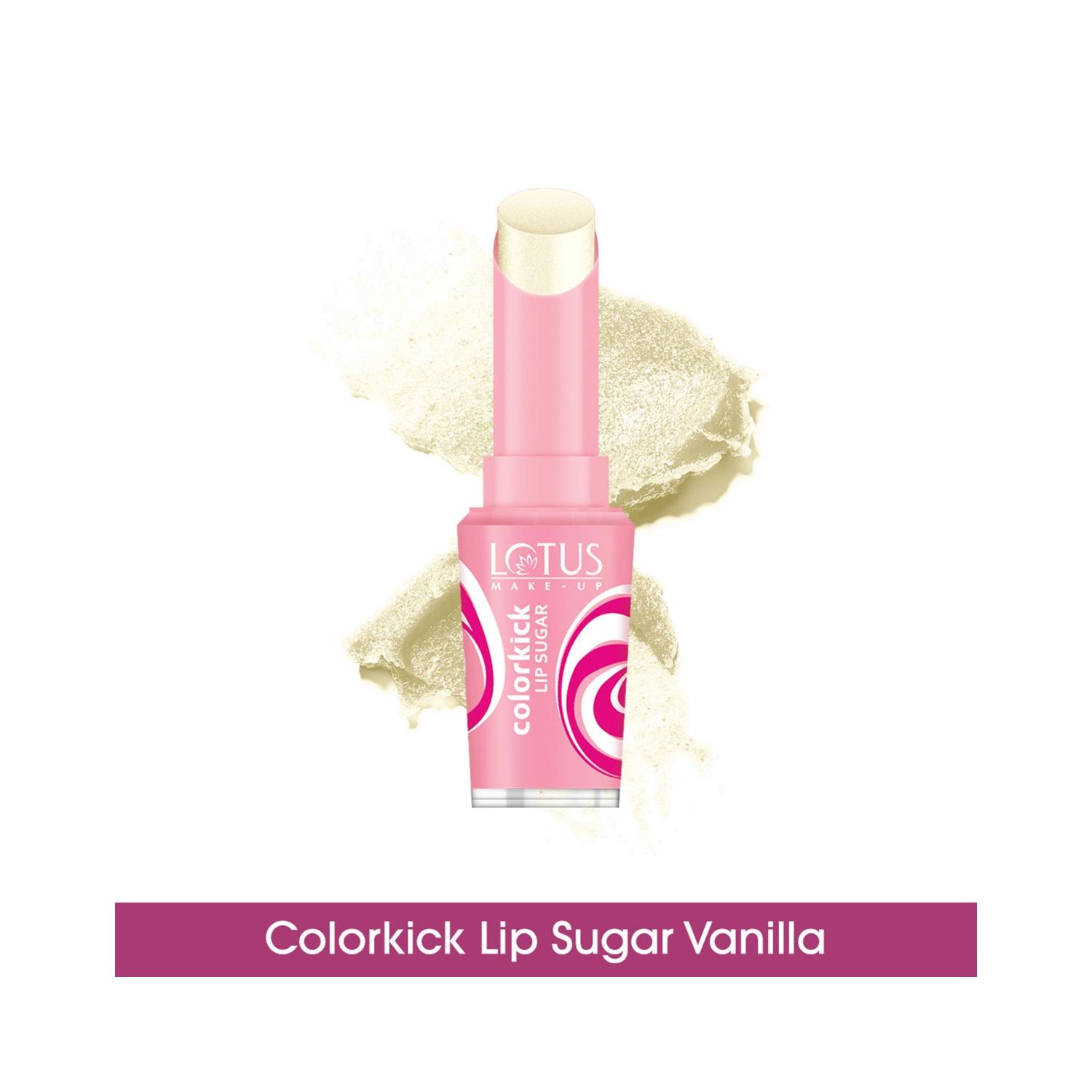 lotus makeup colorkick lip sugar spf 20 - s6 vanilla (3g)