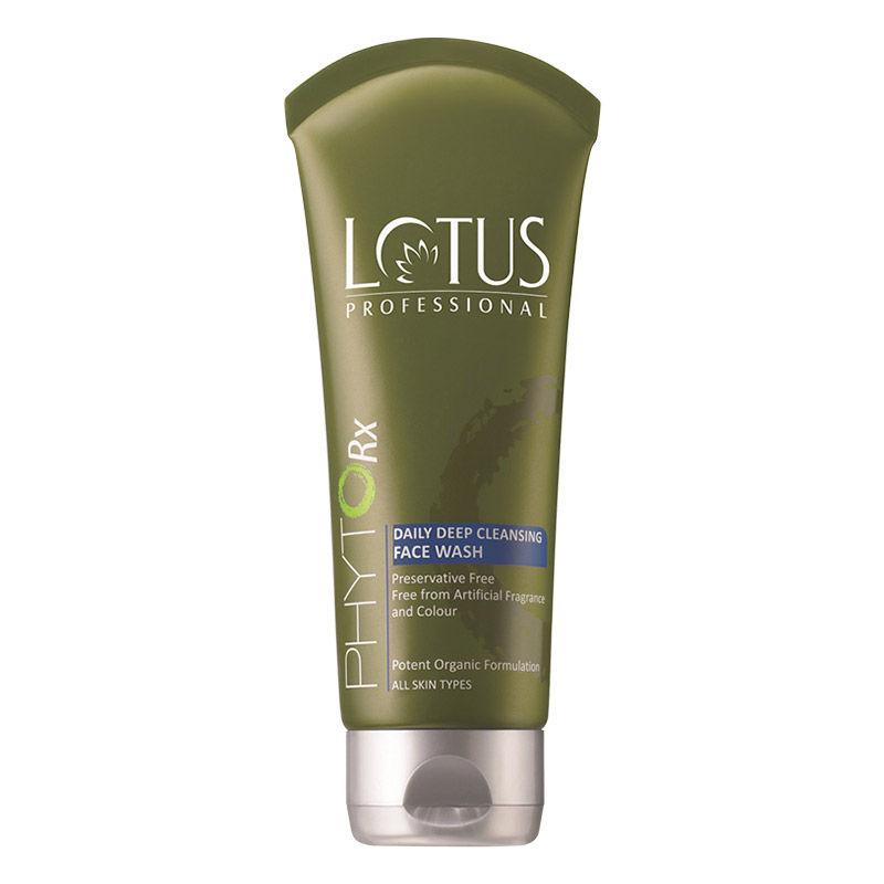 lotus professional phyto-rx daily deep cleansing face wash