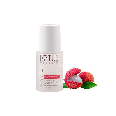 lotus professional phytorx whitening & brightening serum | all skin types | preservative free | 30ml