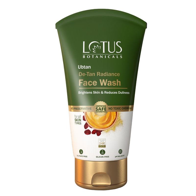 lotus botanicals ubtan de-tan radiance face wash\t