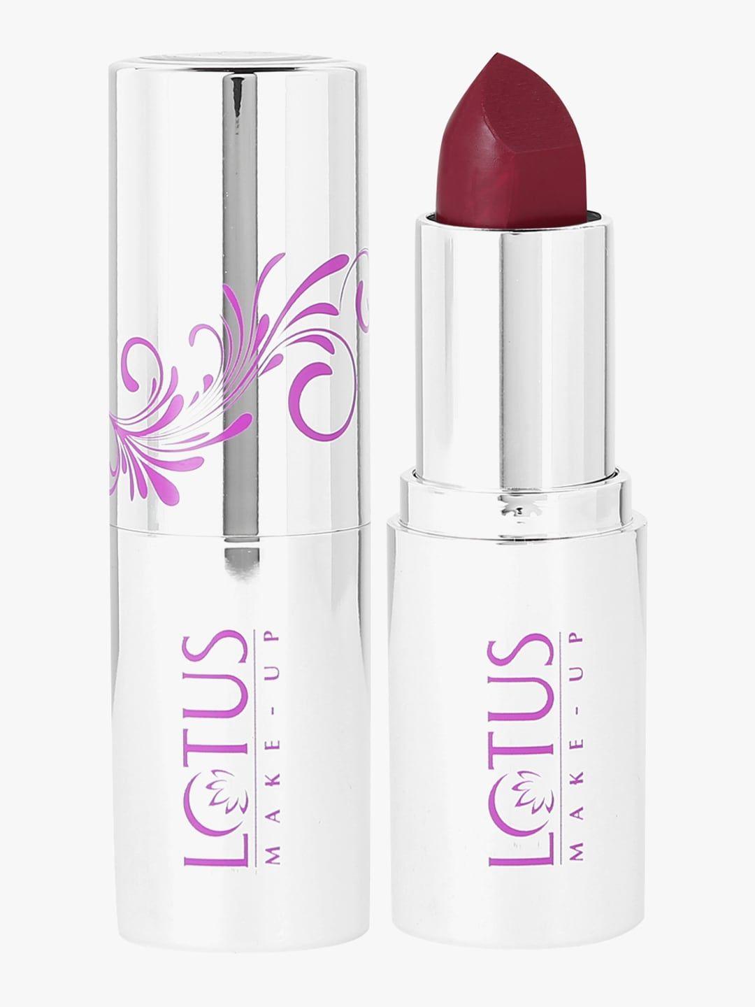 lotus herbals ecostay butter matte lip color- plum pearl bm06