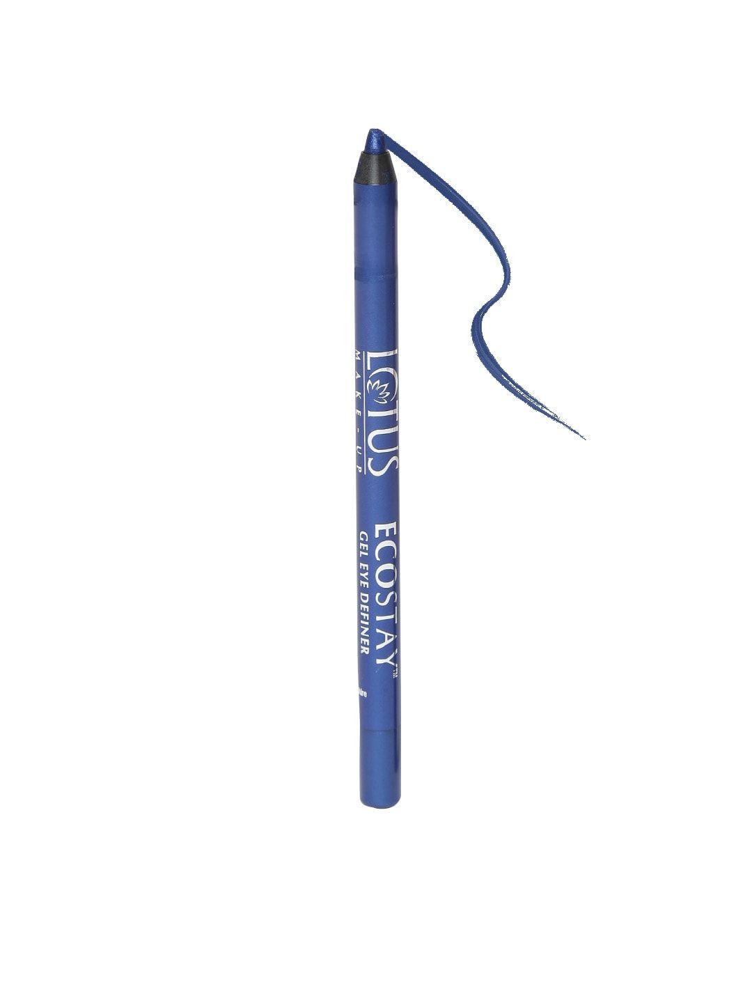 lotus herbals sustainable ecostay gel eye definer - blue sapphire 1.2 g