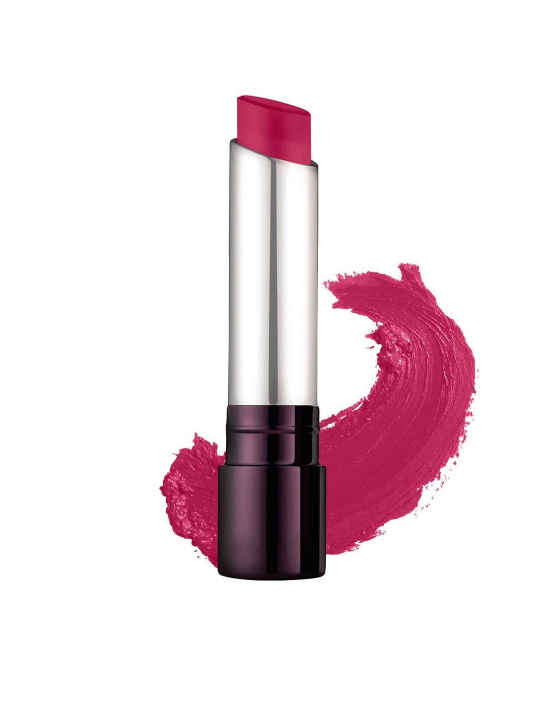 lotus herbals sustainable make-up proedit silk touch matte lip color - pink flaunt sm02 4.2gm