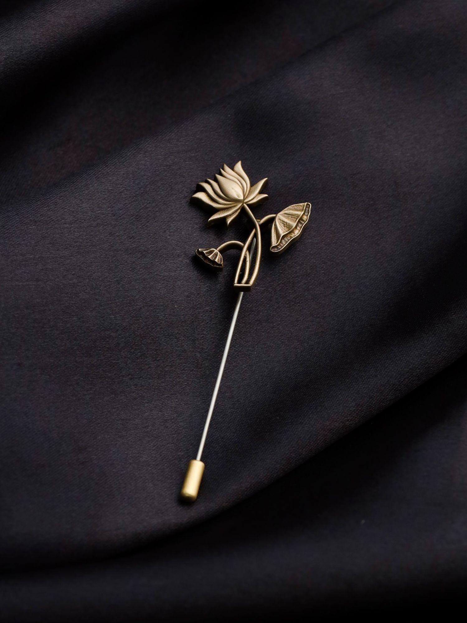 lotus magic lapel pin