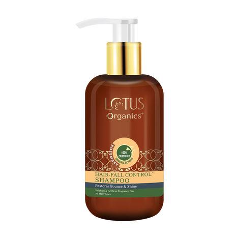 lotus organics+ hair fall control shampoo | red onion | sulphate & paraben free | for all hair types | 300ml