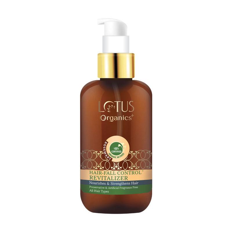 lotus organics hair fall control revitalizer