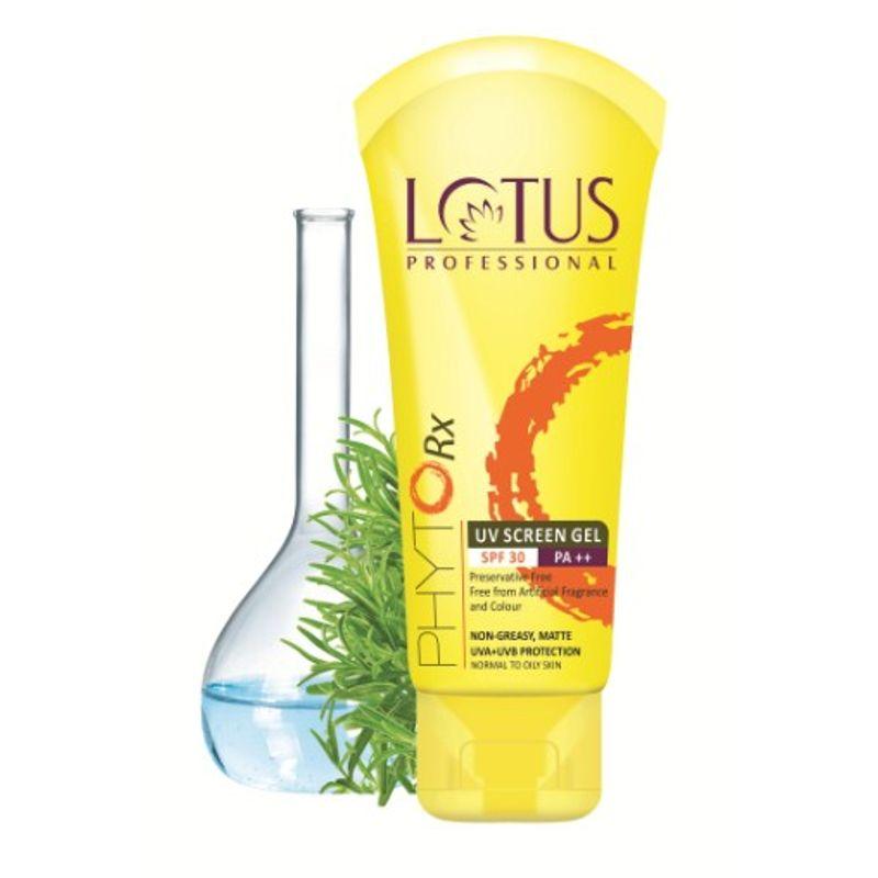 lotus professional phyto-rx uv screen gel spf 30 pa++