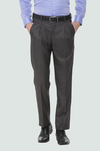 louis philippe grey trousers