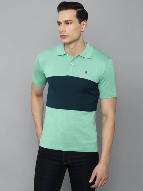 louis-philippe-jeans-green-polo-t-shirt