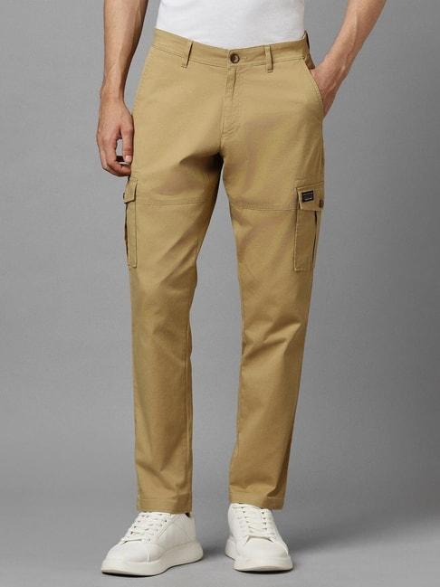 louis-philippe-jeans-khaki-cotton-slim-fit-cargos