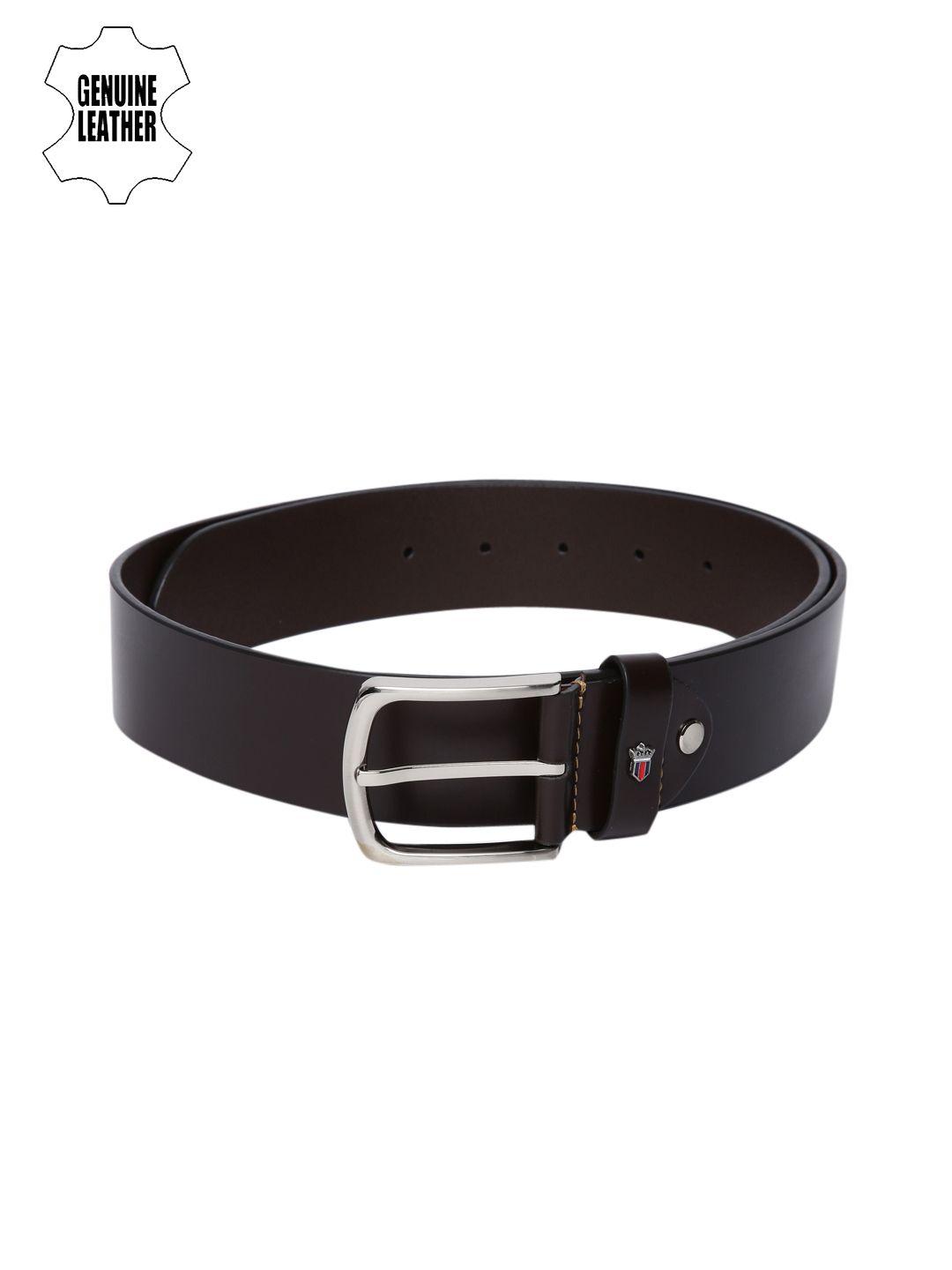 louis philippe men brown genuine leather belt