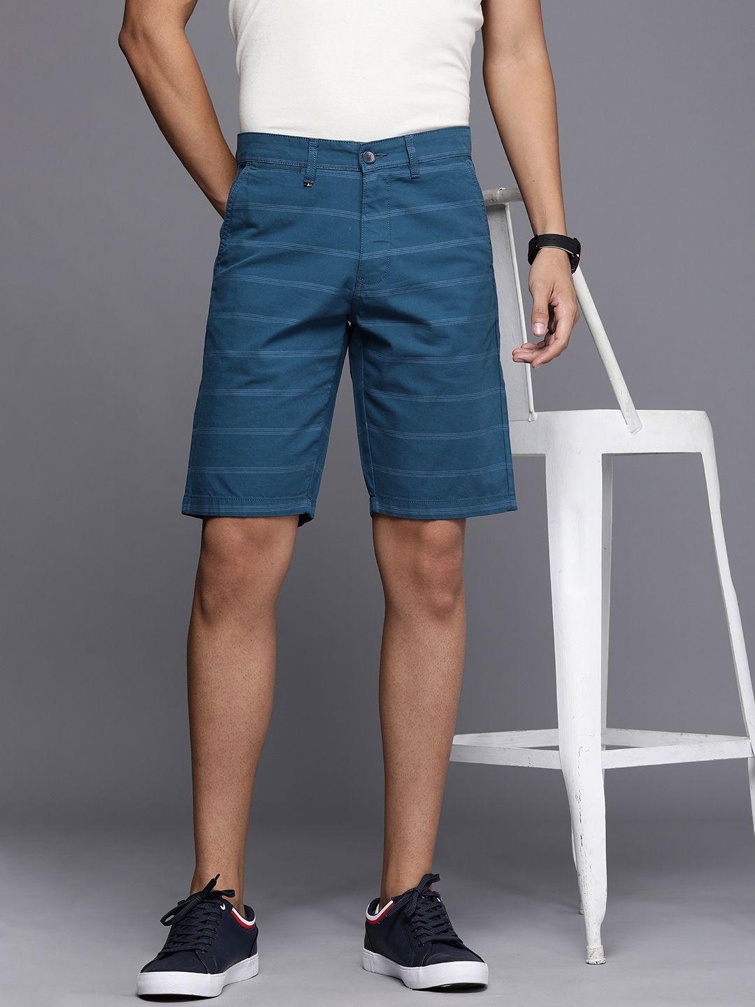 louis-philippe-sport-men-teal-blue-striped-slim-fit-shorts