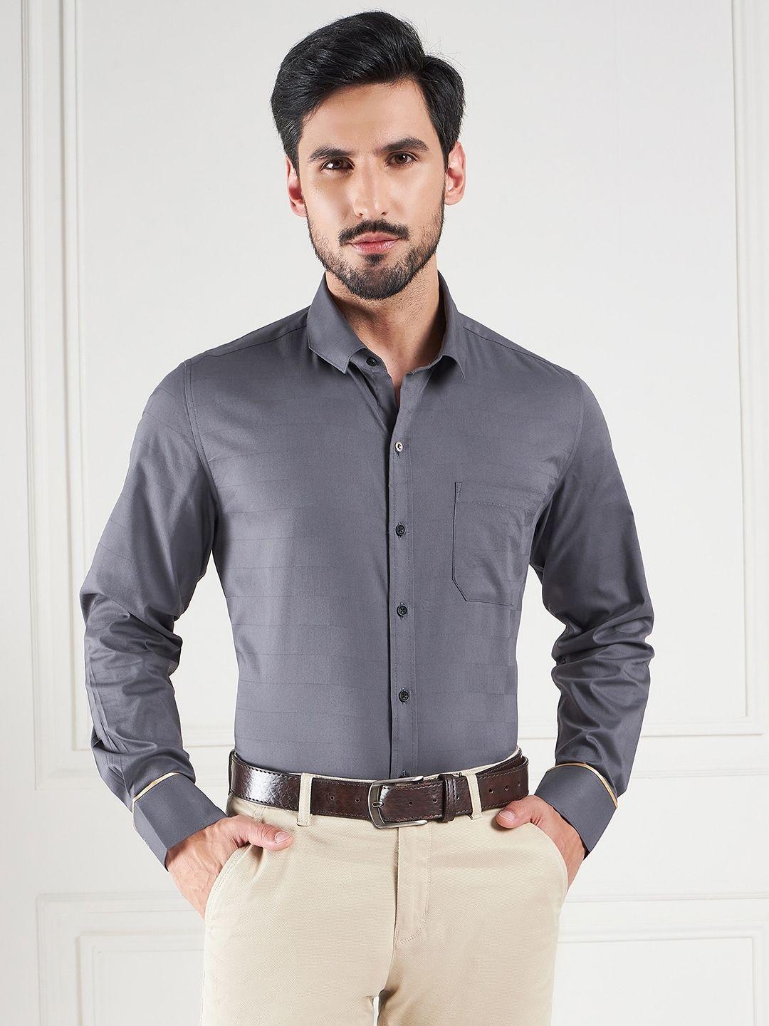 louis stitch cotton comfort opaque formal shirt