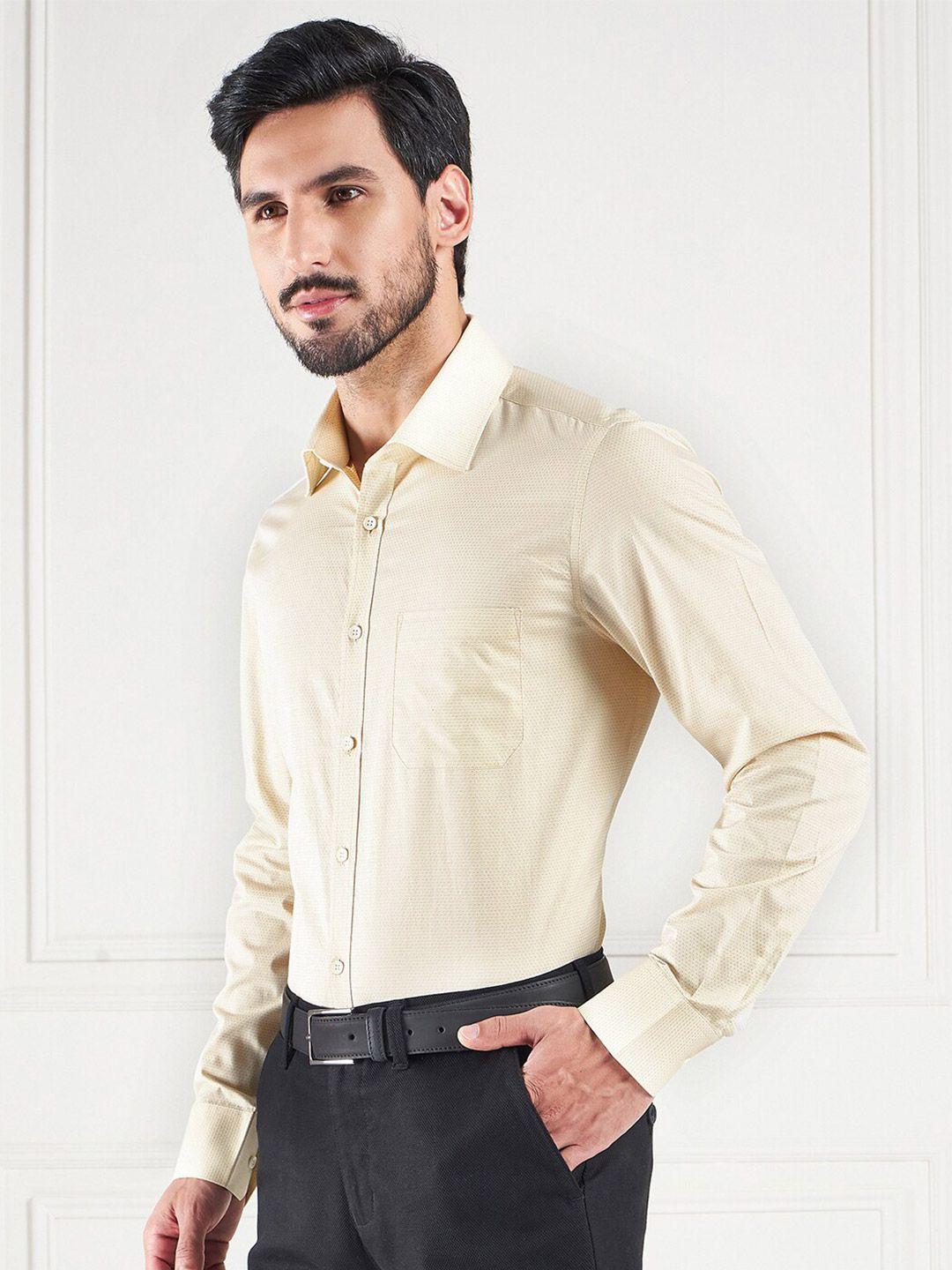 louis stitch cotton comfort opaque formal shirt