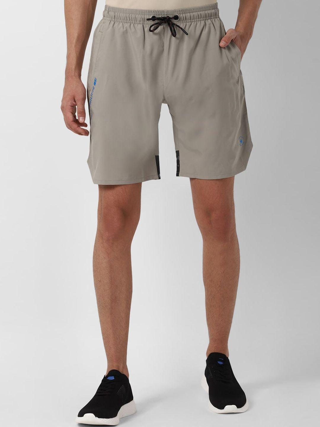 louis philippe athplay men grey sports shorts