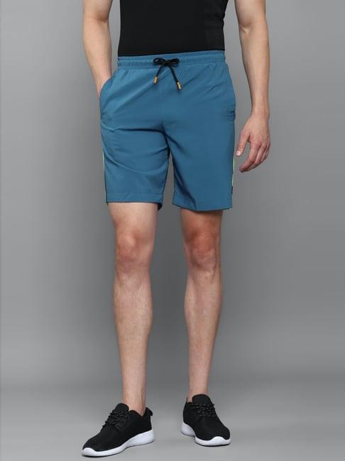 louis philippe blue striped shorts