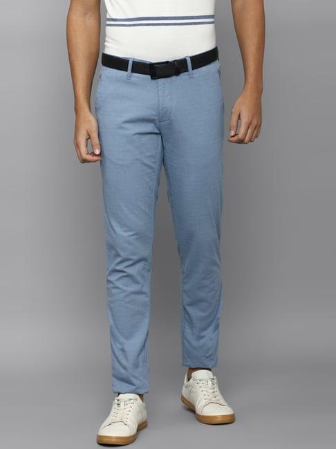 louis philippe blue trousers