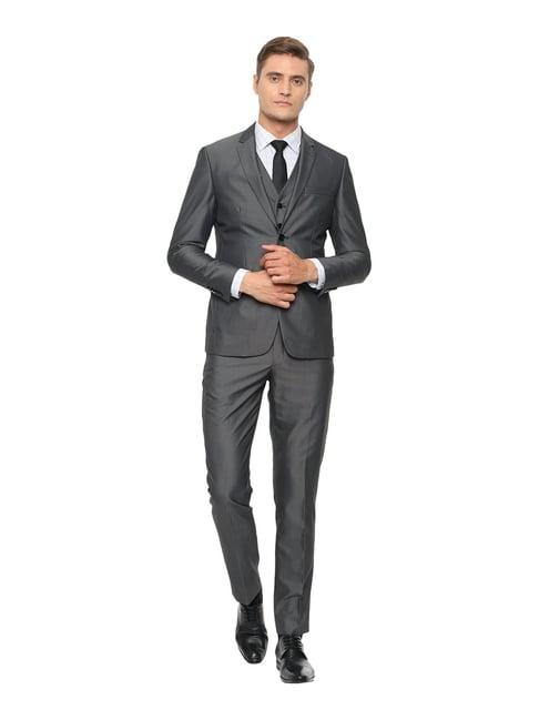 louis philippe grey 3-piece suit