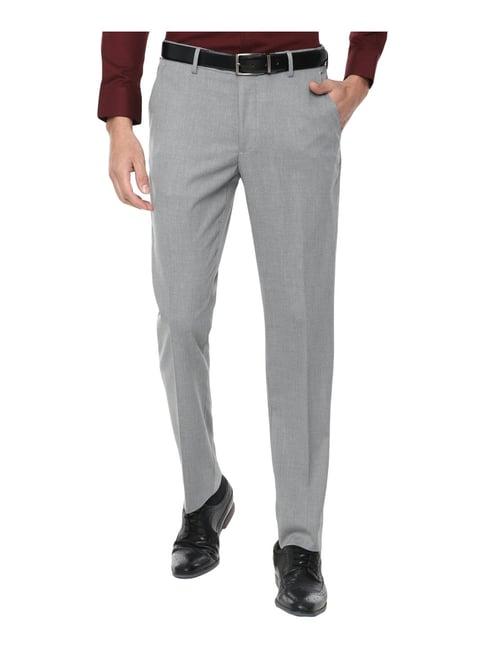 louis philippe grey trousers