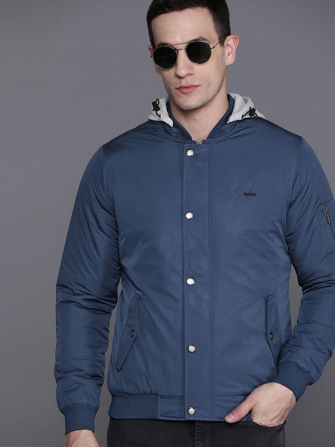 louis philippe jeans bomber jacket