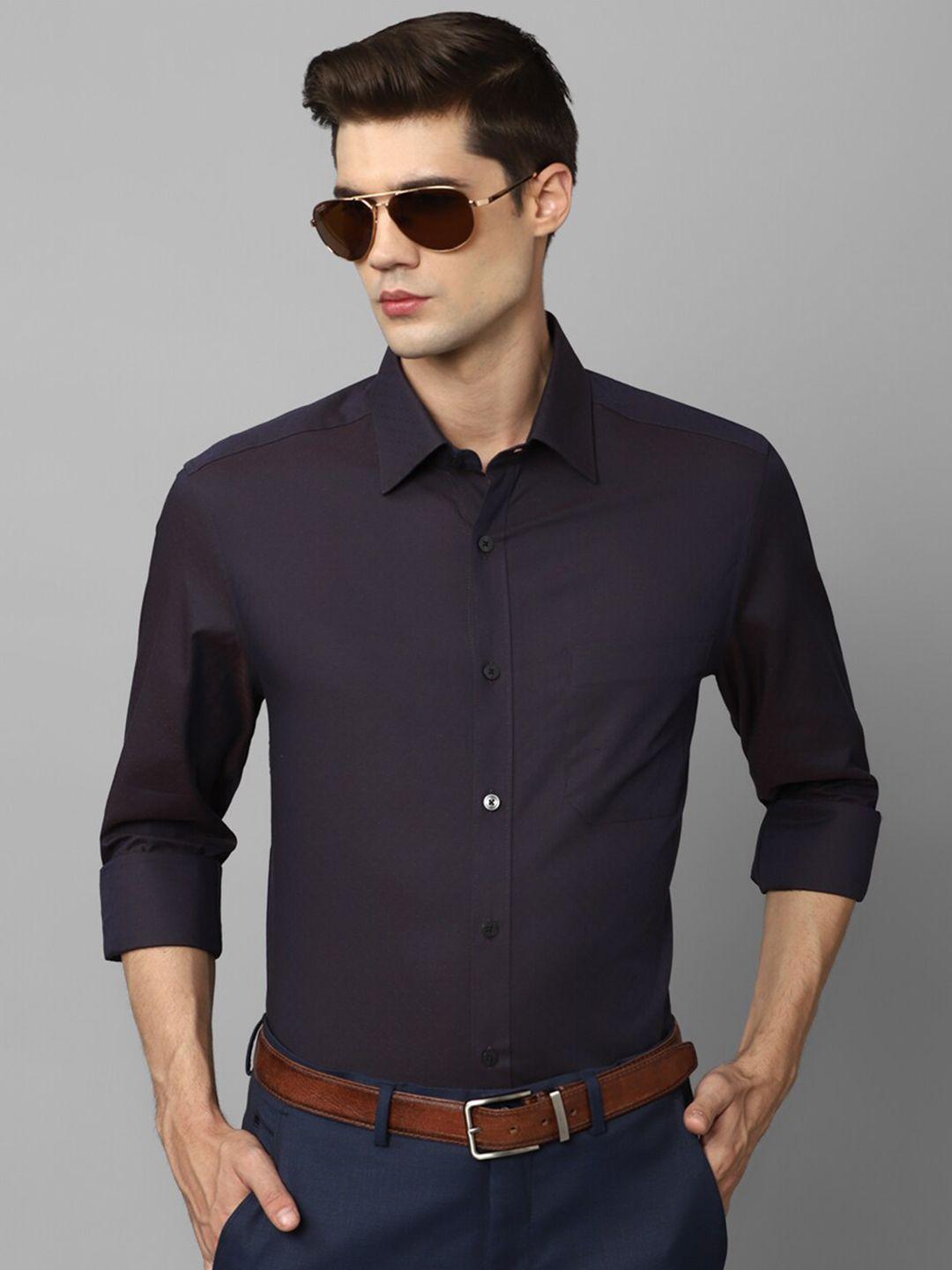 louis philippe long sleeves pure cotton formal shirt