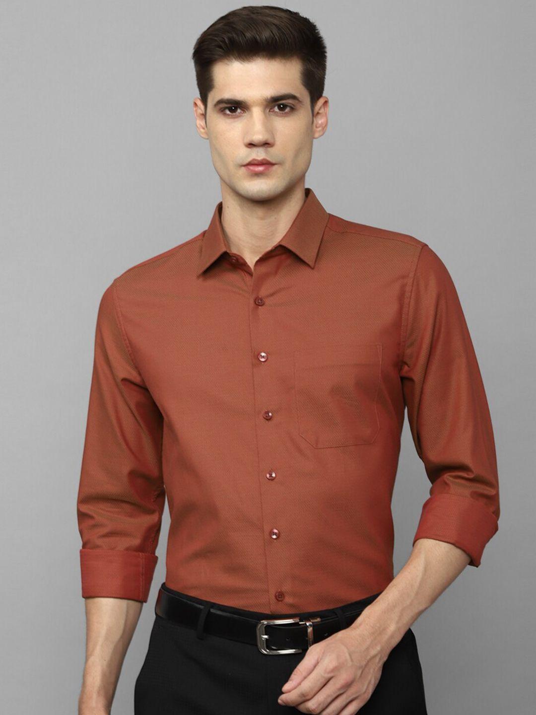 louis philippe long sleeves pure cotton formal shirt