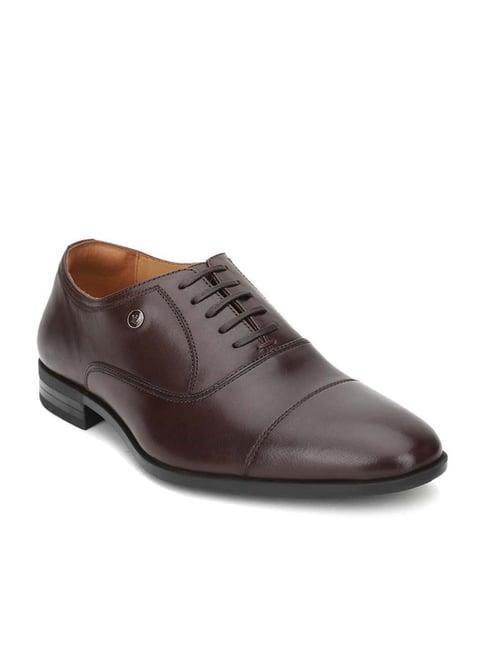louis philippe men's brown oxford shoes
