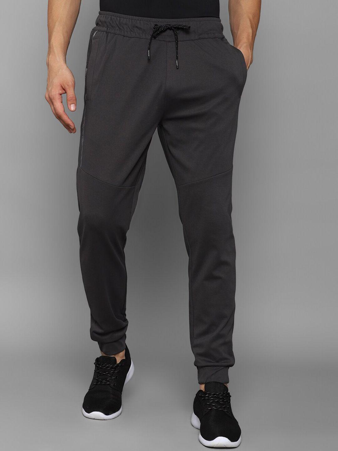 louis philippe men grey solid joggers