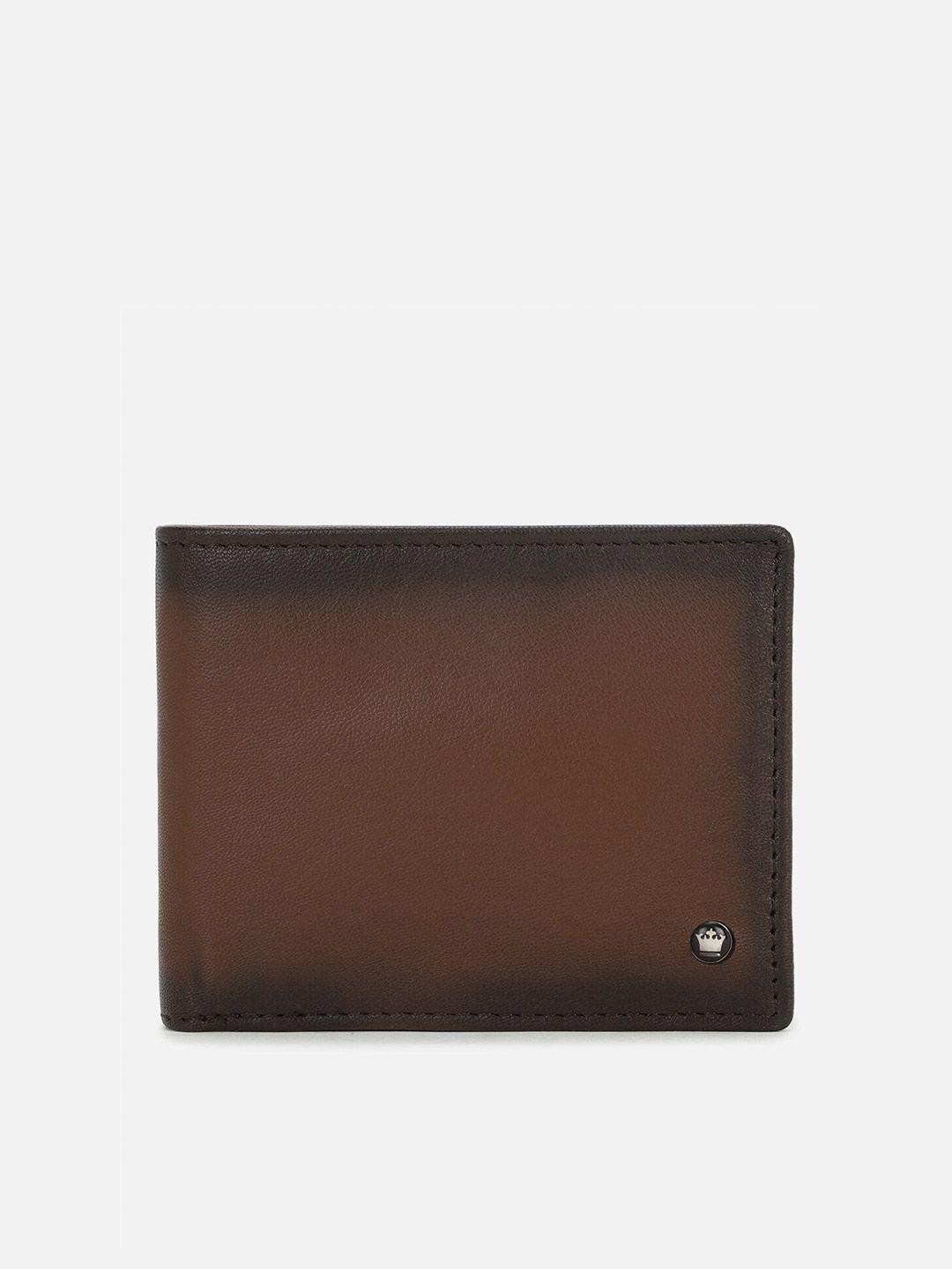 louis philippe men leather two fold wallet