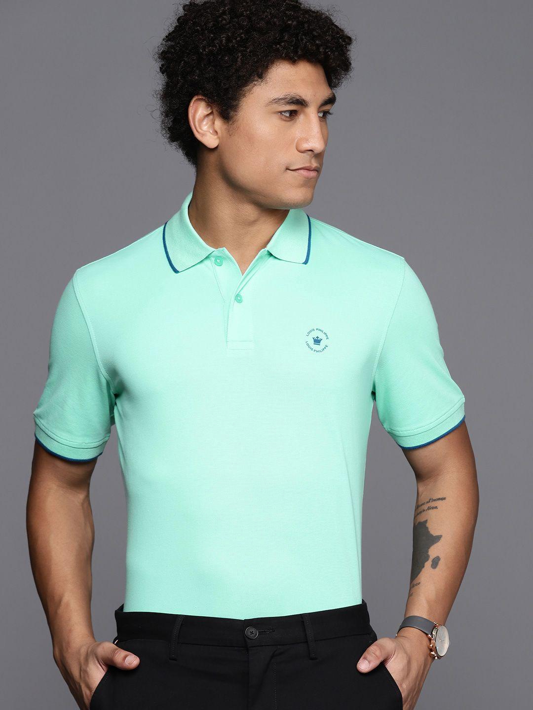 louis philippe men polo collar t-shirt