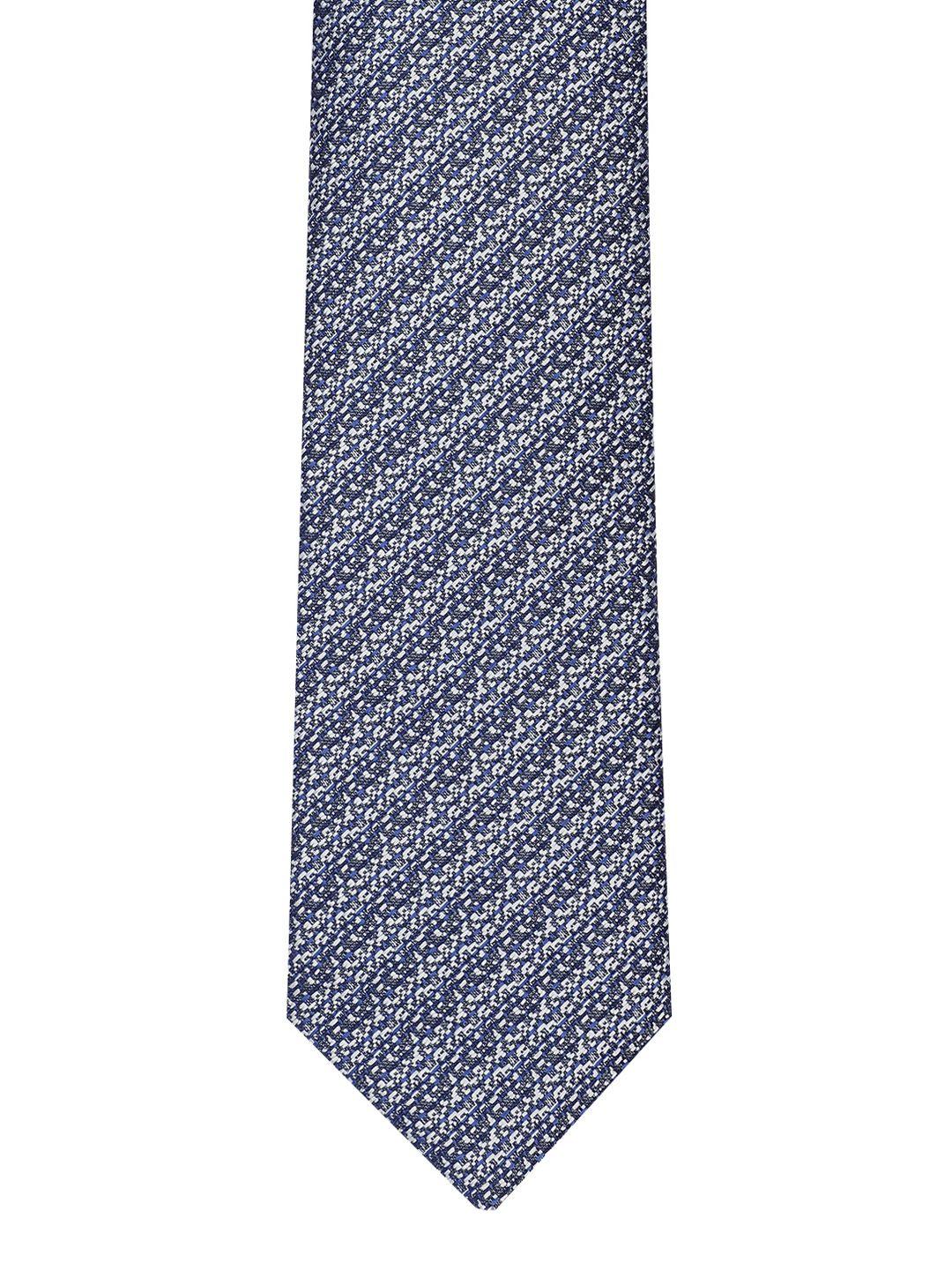 louis philippe men printed broad tie